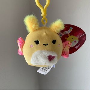 Squishmallows 3” Miry The Moth Clip